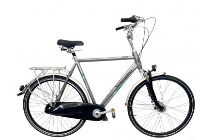 Man's bicycle Gazelle Orange 28" 61 cm gray