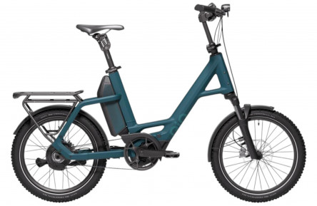 QiO Elektrische compactfiets "Compact CXNINEx" (#1) unisex, 20", petrol blue matt, 3X3 NINE, 48 cm /02652176