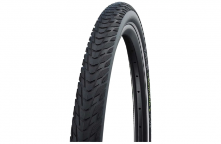 Buitenband 28" Schwalbe Marathon E-Plus ADDIX E Smart DualGuard 50-622 Zwart