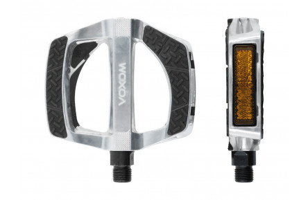 Voxom MTB Flat Pedal Pe25, silver