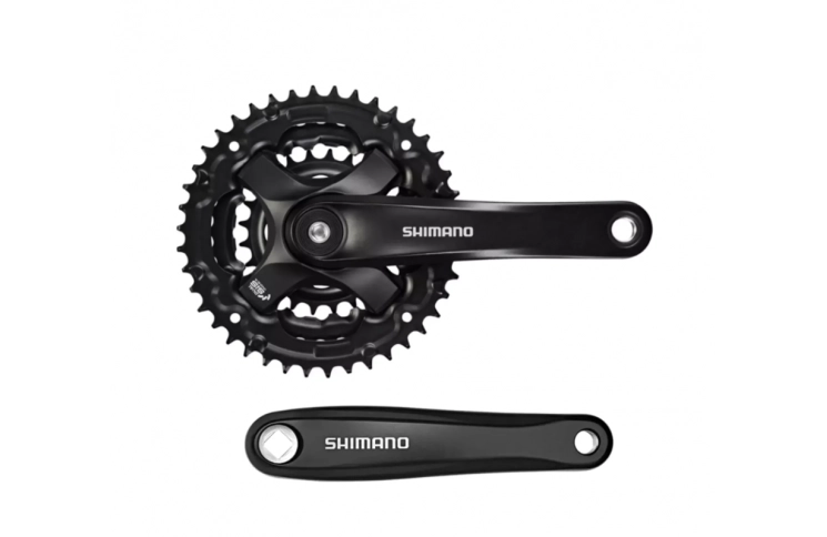 Crankset Shimano FC-M311, 7/8-speed, 42/32/22T