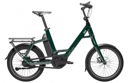 QiO Elektrische compactfiets "Compact AP-8" (#1) unisex, 20", forest green, 8-speed SHIMANO "Nexus" terugtraprem, 48 cm /02652214