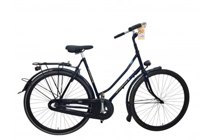 Damesfiets Gazelle Free 28"/57cm/blauw