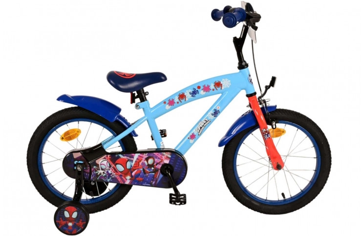 Spidey Kinderfiets 16"/25 cm/Blauw-Rood/21786-SACB