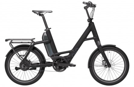 QiO Elektrische compactfiets "Compact PE" (#1) unisex, 20", night black matt, Enviolo TR, 48 cm /02652123