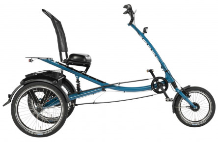 pfautec Shoppingfiets Scootertrike №1 16"-20"/Onesize/7/azuurblauw/02090015