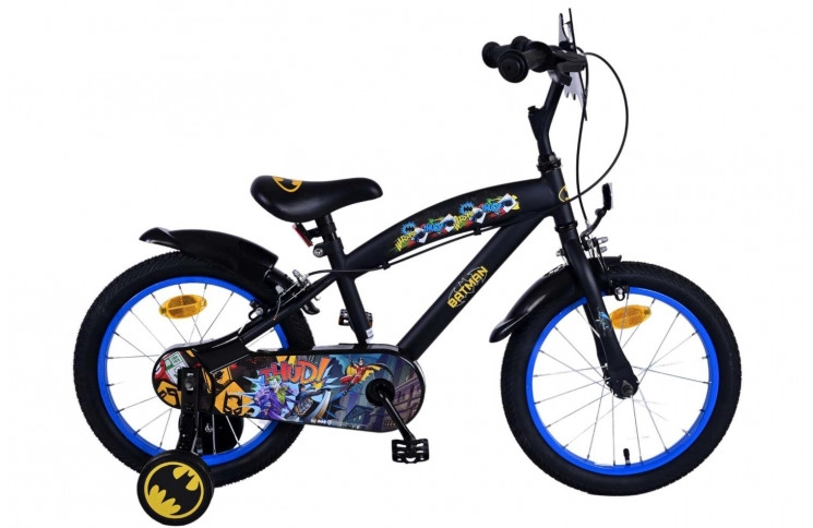 Batman Kinderfiets 16"/25 cm/Zwart/21573-SAFW