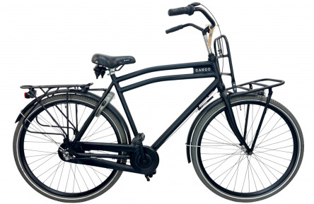 Man's bicycle Cargo 28"/58cm/black