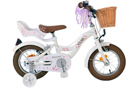 Volare Blossom Children's Bike 12"/21 cm/White/31245