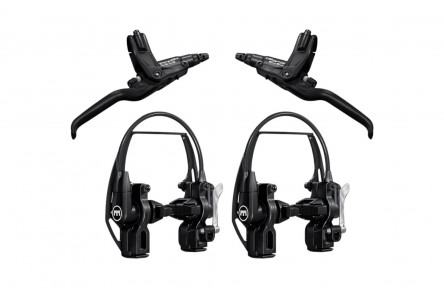 MAGURA HS22 EVO2 EASYMOUNT QUICKRELEASE HYDRAULISCHE VELGREMSET VOOR+ACHTER 850/2000MM