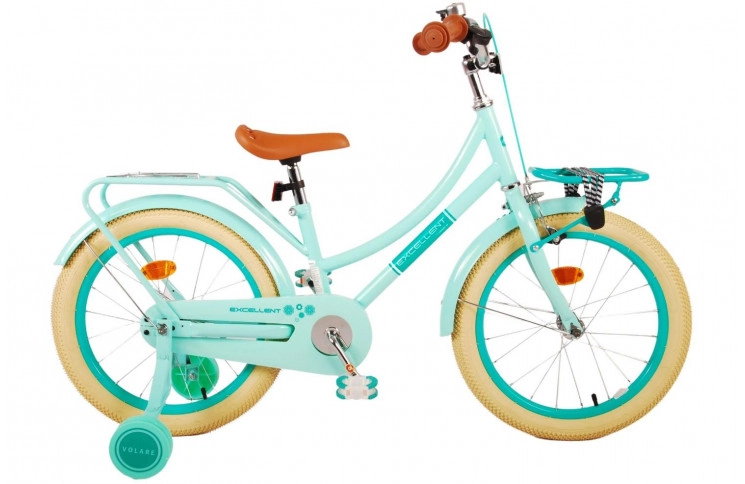 Volare Excellent Children's Bike 18"/26 cm/Turquoise/21777