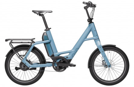 QiO Elektrische compactfiets "Compact PE" (#1) unisex, 20", retro blue matt, Enviolo TR, 48 cm /02652128