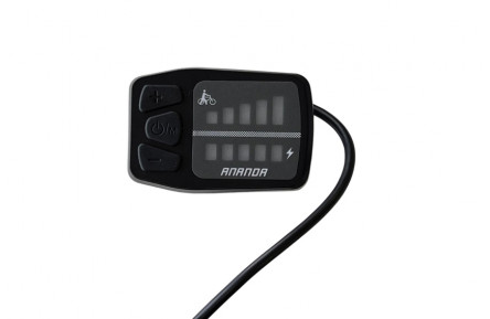 E-bike DISPLAY analoog Ananda D15 20inch kabellengte  230MM
