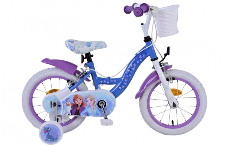 Disney Frozen 2 Kids Bike 14"/23 cm/Blue-Purple/21417-SAFW