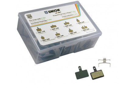Union DBP-10E Schijfremblokjes Shimano (organisch+Kevlar) 1