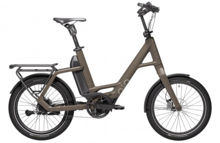 QiO Elektrische compactfiets "Compact PX5+" (#1) unisex, 20", dark olive matt, 5-traps SHIMANO "Nexus" neutrale versnelling, 48 cm /02652135