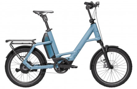 QiO Elektrische compactfiets "Compact CXNINEx" (#1) unisex, 20", retro blue matt, 3X3 NINE, 48 cm /02652178