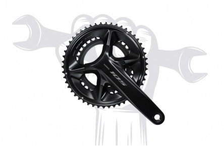 Left Crank Arm Replacement - materials charged separately