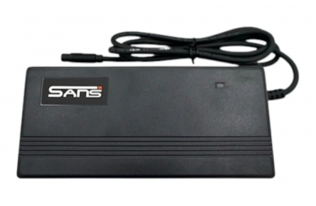 SANS ACCULADER 48 VOLT MAX 54,6 VOLT 3AMP E BIKE / FATBIKE 3-PIN INCL.NETSNOER