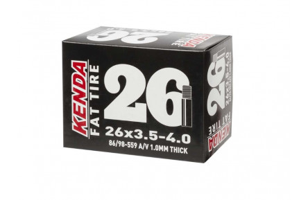 Kenda Inner Tube 26x3.5-400 ETRTO 86/100-559, Valve: schrader/car valve 35mm