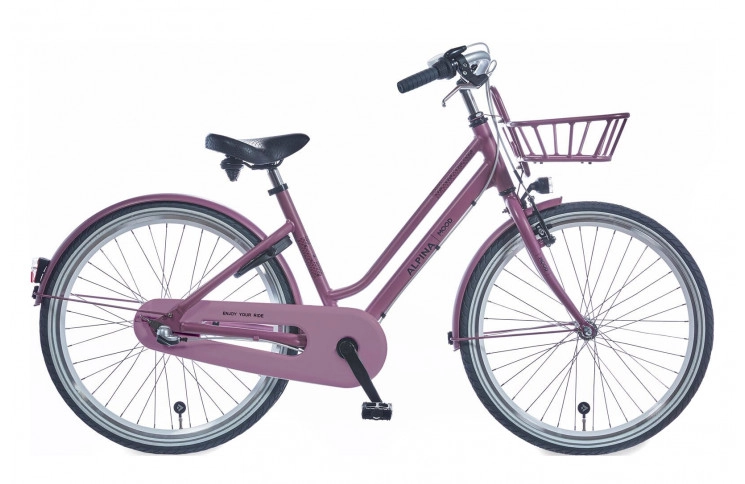 Woman's bike 26" Alpina Mood, 42, dark mauve matt