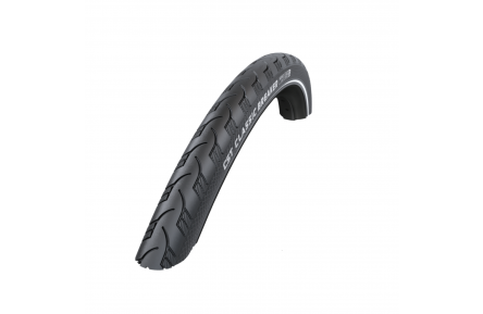 EB1101C CST Classic Breaker (1mm anti-lek) zwart met reflectie. 28x1.75, ETRTO 47-622