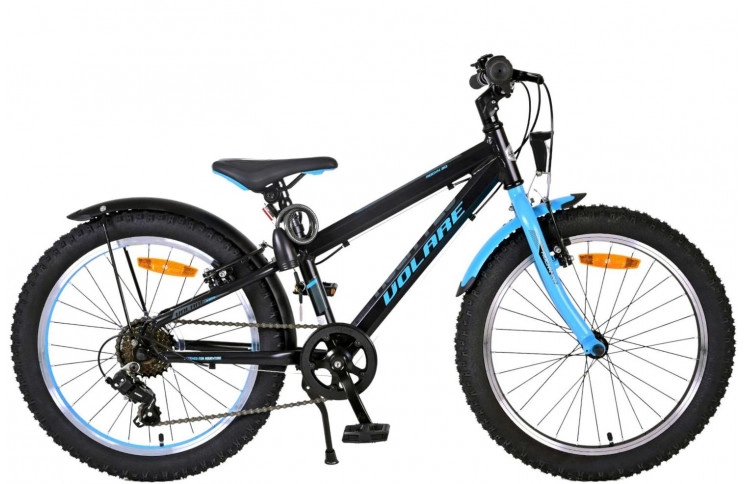 Volare Rocky Children's Bike 20"/26.5 cm/Black-Blue/92022