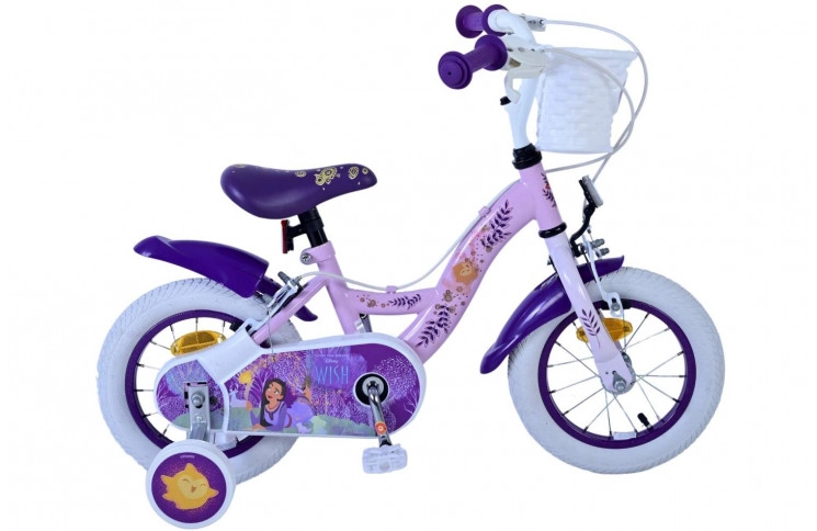 Disney Wish Kids Bike 12"/20 cm/Pink-Purple/31253-SAFW