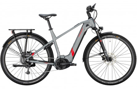 CONWAY Electric trekking bike Cairon T 2.0 625 28"/57cm-XL/9/shadowgrey metallic matt - red metallic/02829174
