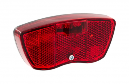 KGS ACHTERLICHT 3-LED 80 MM MONTAGE INCLUSIEF BATTERIJEN BULK