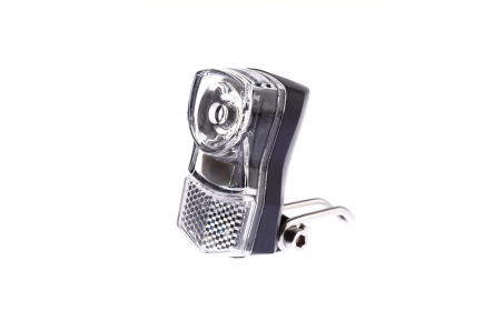 IkziLight headlight Little 1x1W LED, chrome, with bracket