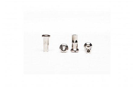 Alpina Nipple 14G/12.3 mm/Ø4 mm/Fg 2.3, Nickel-Plated Brass