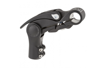 Stuurpen Promax verstelbaar met hevel 25,4 / 110 / 28,6 mm - mat zwart