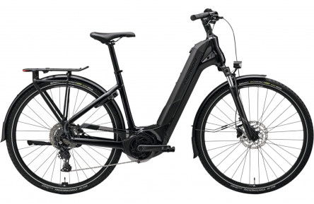 Merida E-FLOAT CITY 400 METALLIC BLACK/GUNMETAL GREY XS