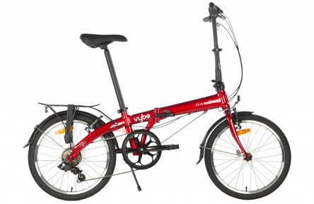 Dahon vouwfiets Vybe D7 Mars 20" 7v derailleur rood