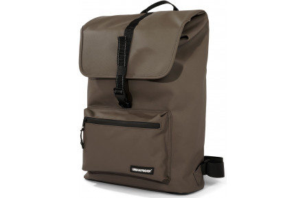 Gerecyclede shopper fietstas Urban Proof Cargo Backpack 20 liter 34x13x46cm - bruin