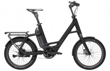 QiO Elektrische compactfiets "Compact PX5+" (#1) unisex, 20", night black matt, 5-traps SHIMANO "Nexus" neutrale versnelling, 48 cm /02652133