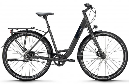 VICTORIA Trekkingfiets TREQANA 9 №1 28"/56cm-L/8/onyxgrijs mat/02921283