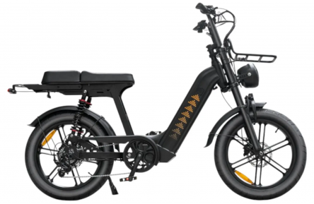 QM D50 - Black - electric fat bike