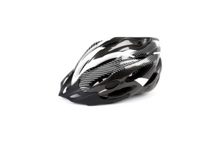 FF1501A Helm 54-58 Carbon zwart/wit