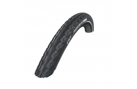 EC0401B CST Xpedium One, (1mm anti-lek) Kleur: Zwart met zijreflectie. 28x1 5/8x1 3/8, ETRTO 37-622