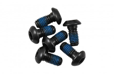 AA+ SCHIJFREM BOUTJES M5 TORX STAAL ZAK 150 STUKS ZWART