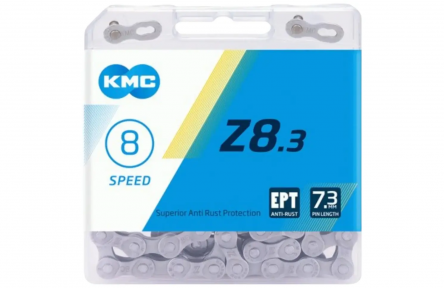 KMC z8.3 ketting silver/grey 1/2x3/32, 6/7/8 -speed
