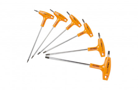 BETA STIFTSLEUTELSET TORX 97TTX/S6 6-DELIG MET HANDGREEP T10-T15-T20-T25-T30-T40