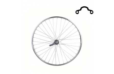 Achterwiel 28x1 1/2 KT remnaaf, spaak 13