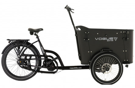 E-CARGO Vogue Avenger 8 28"/50cm/Matt-Black/36V 15Ah 540Wh Ananda M100 LCD