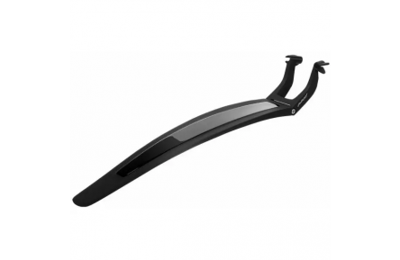 Achterspatbord Polisport S-Mud Long - zwart 