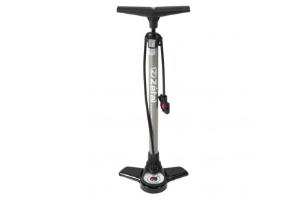 Vloerpomp Zefal Profil Max FP20 Aluminium met Manometer Wit